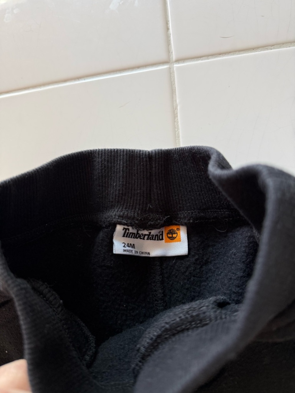 Toddler Baby Boy 24 month Lot Black Athletic Sweatpants Nike Champion Timberland - Picture 9 of 13